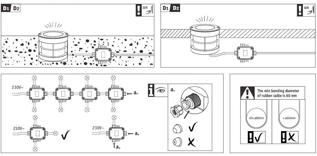 Paulmann 947.48 LED Recessed Floor Luminaire-6