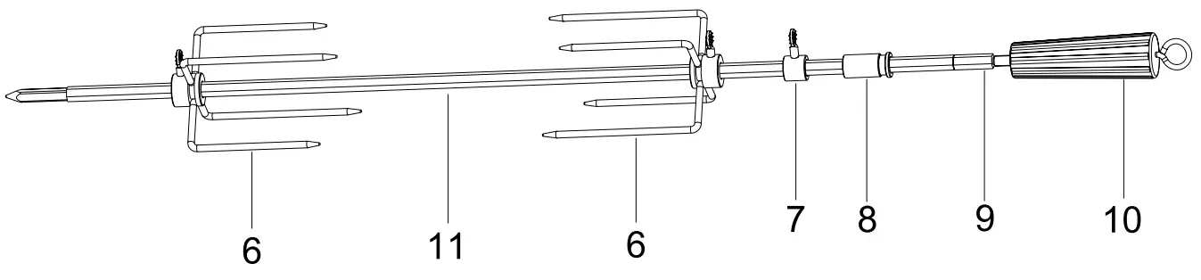G21 Grill Arizona BBQ - Assembly 10