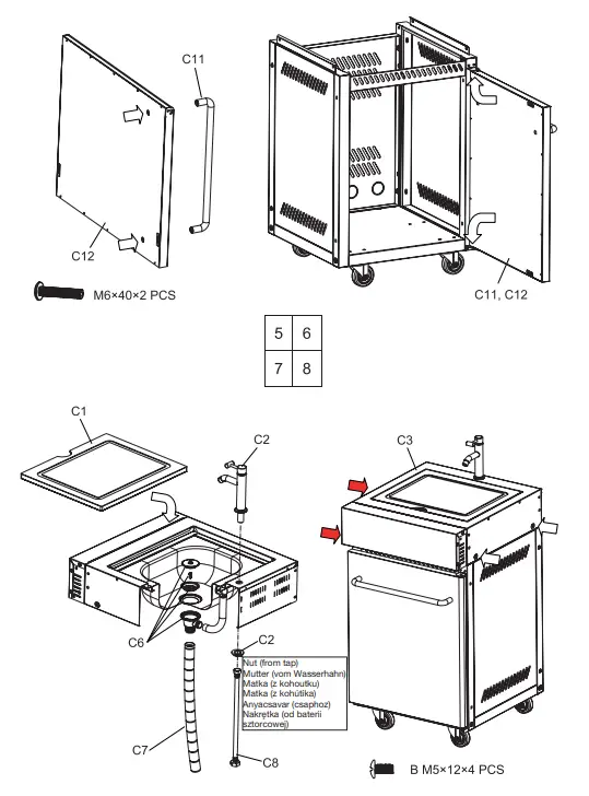 G21 Grill Arizona BBQ - Assembly 4