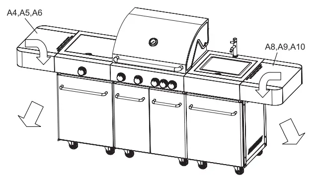 G21 Grill Arizona BBQ - Assembly 6