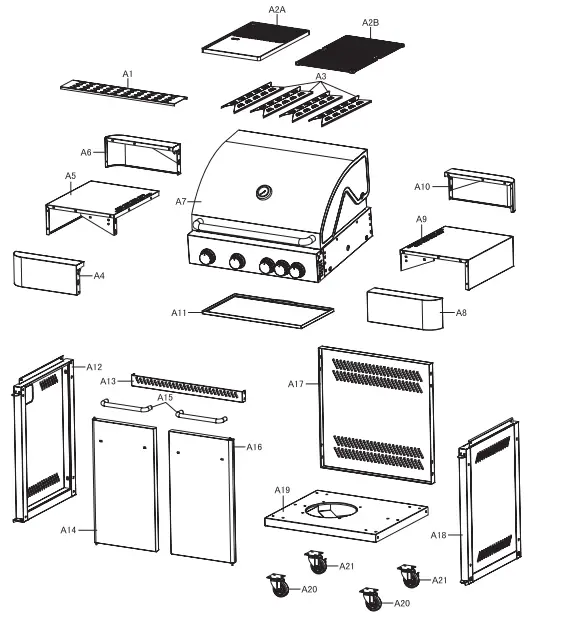 G21 Grill Arizona BBQ - WARNING INFORMATION 5