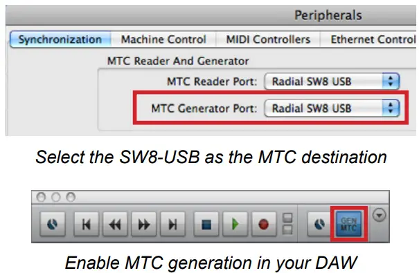 Radial engineering SW8 USB Auto Switcher and USB Playback Interface - FIGURE 27