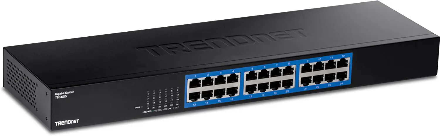 TRENDNET TEG-S25 16 Port Gigabit Switch