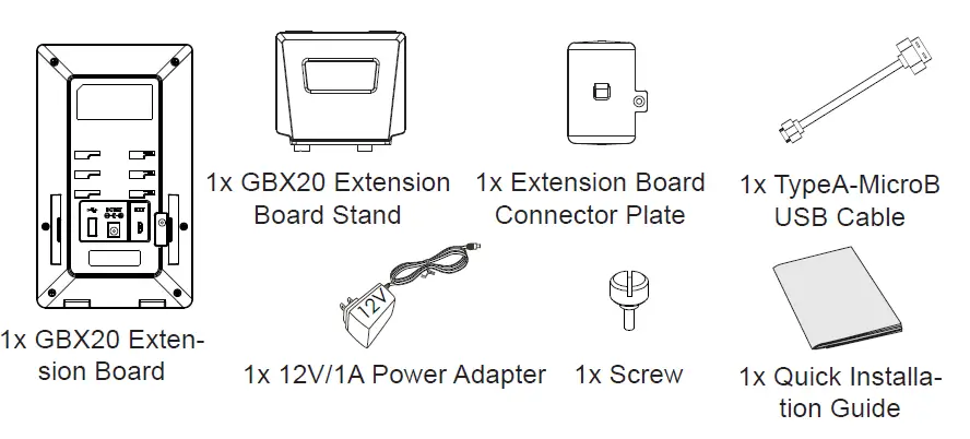 GRANDSTREAM GBX20 Network Extension Module 1