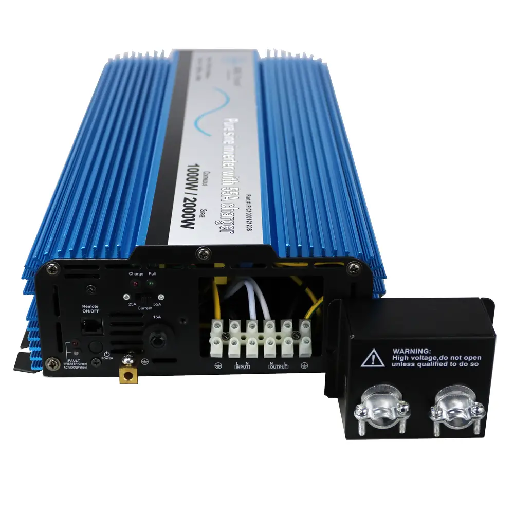 AIMS PIC100012120S DC TO AC PURE SINE POWER INVERTER -