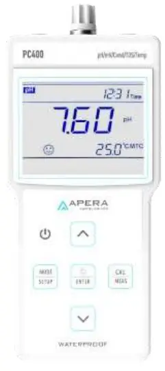 APERA PC400 Portable pH or Conductivity Meter -