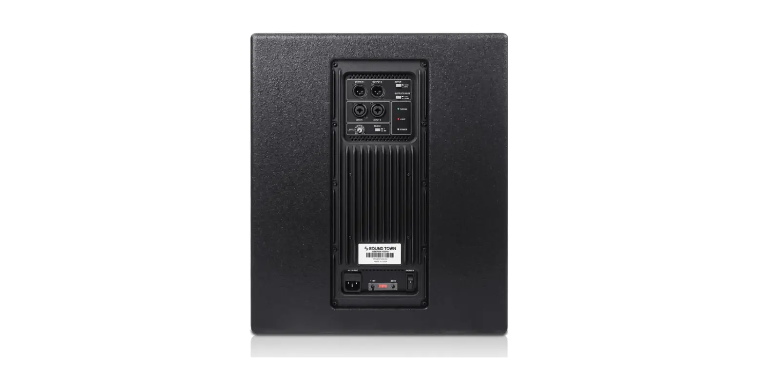 Sound Town Oberon-15spw High Power Active Subwoofer User Manual
