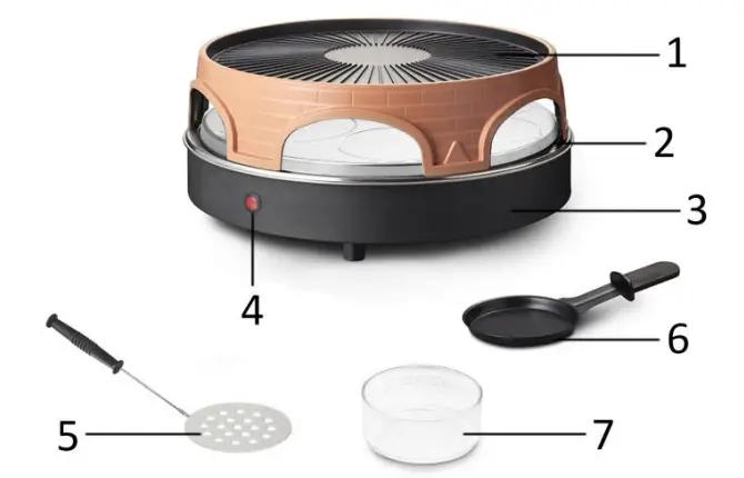 emerio-PO-113255-6-Raclette-3-In-1-Pizza-Oven-fig-1