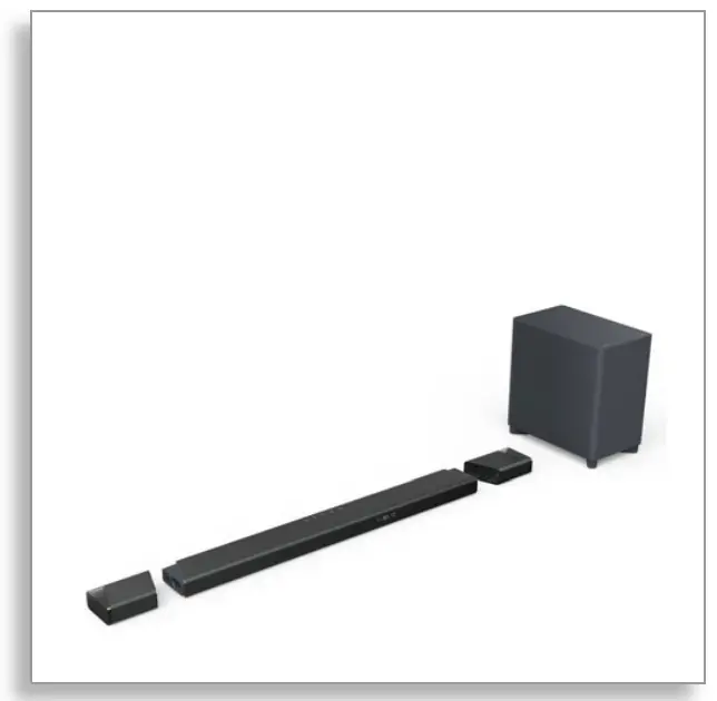 PHILIPS Soundbar 7.1.2 with Wireless Subwoofer