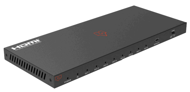 VigilLink VL SP18 1 1x8 HDMI 2.0 Splitter 18Gbps -