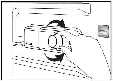 beko RDSA180K30WN Refrigerator - button