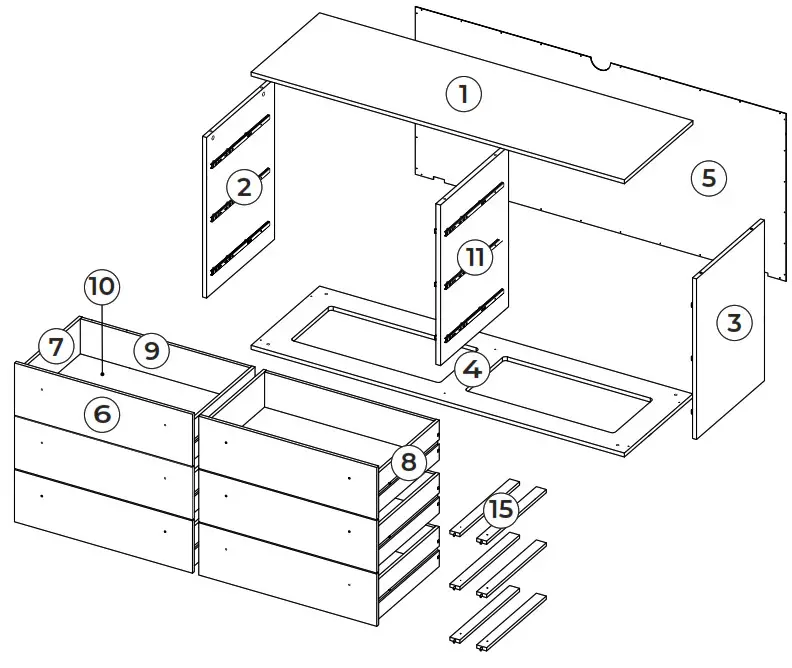 ASHLEY 10506446 Six Drawer Dresser - 2