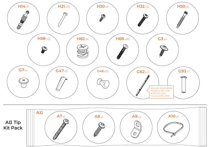 ASHLEY 10506446 Six Drawer Dresser - 3