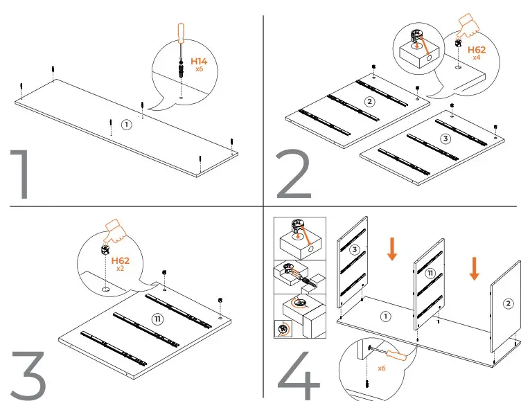ASHLEY 10506446 Six Drawer Dresser - 4