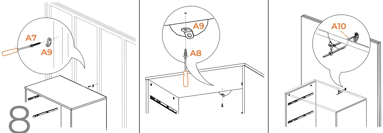 ASHLEY 10506446 Six Drawer Dresser - 7