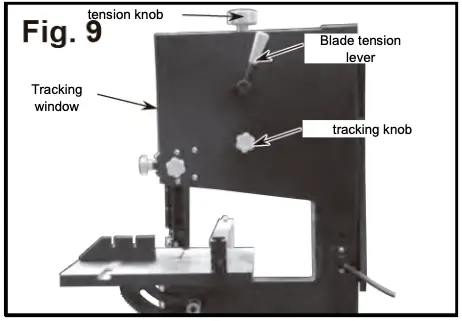 Blade removal - Figure 9