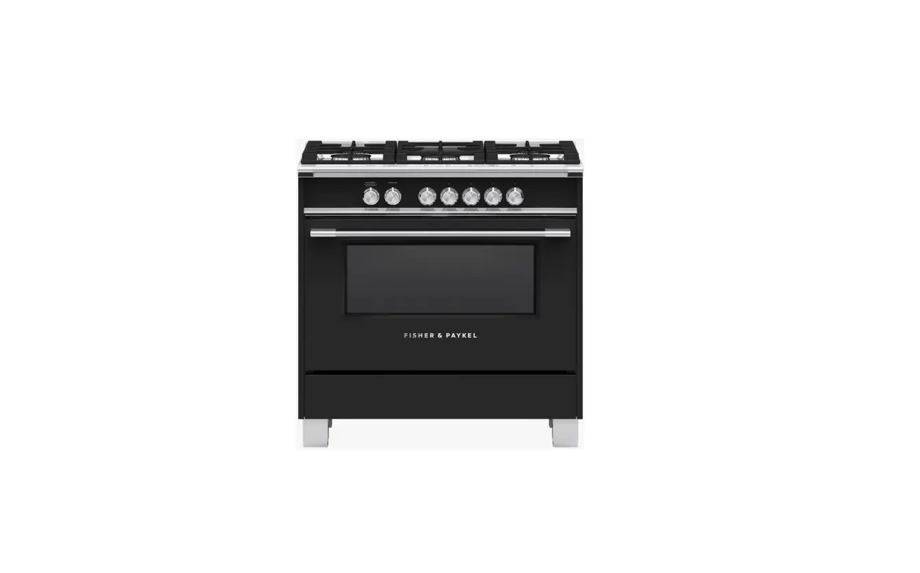Fisher Paykel Or36scg4b1 Gas Range, 36 Inch, 5 Burners User Guide