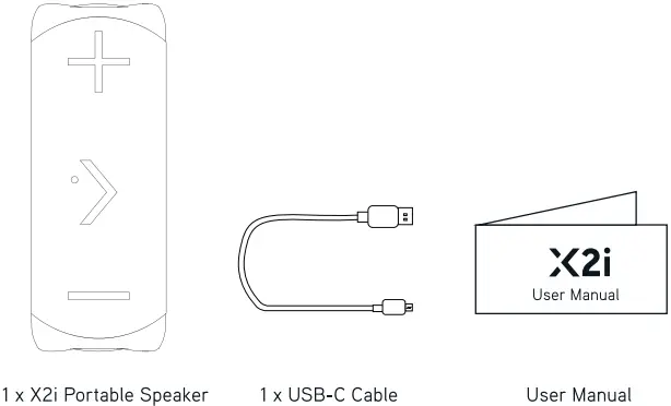 BlueAnt X2i Bluetooth Speaker-FIG2