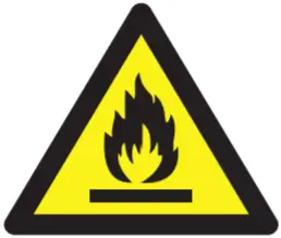 Flammable material