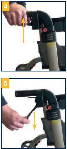 drive-RTL10266-Nitro-Euro-Style-4-Wheel-Rollator-Walker-fig-5