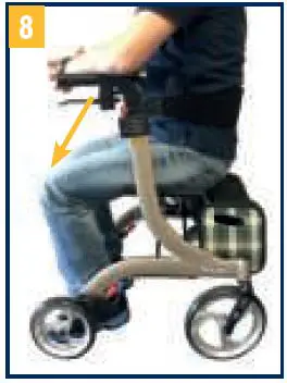 drive-RTL10266-Nitro-Euro-Style-4-Wheel-Rollator-Walker-fig-7