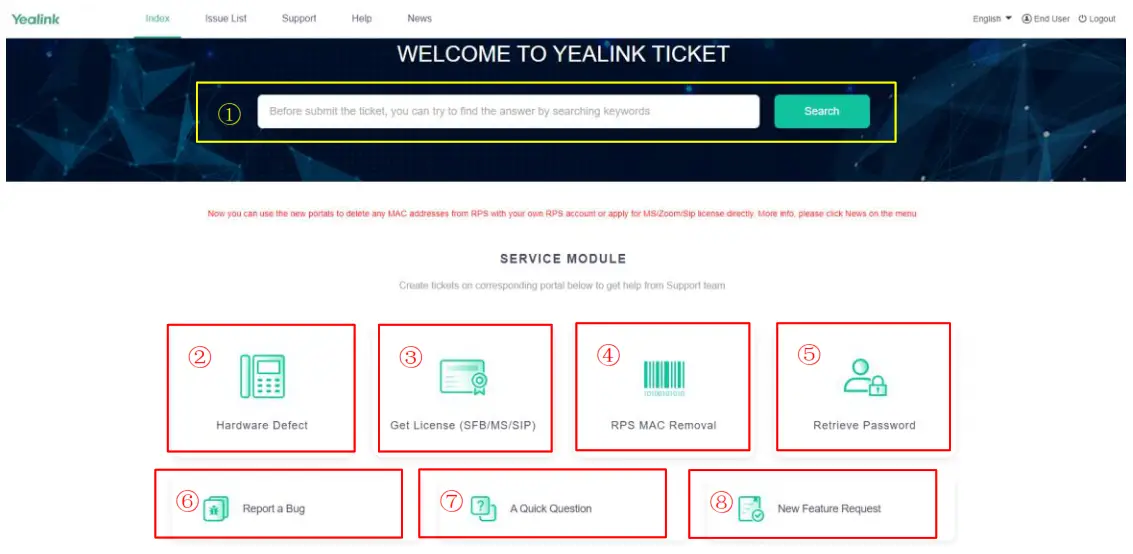 Yealink 300628 Ticket Releases the launch - Figure 1