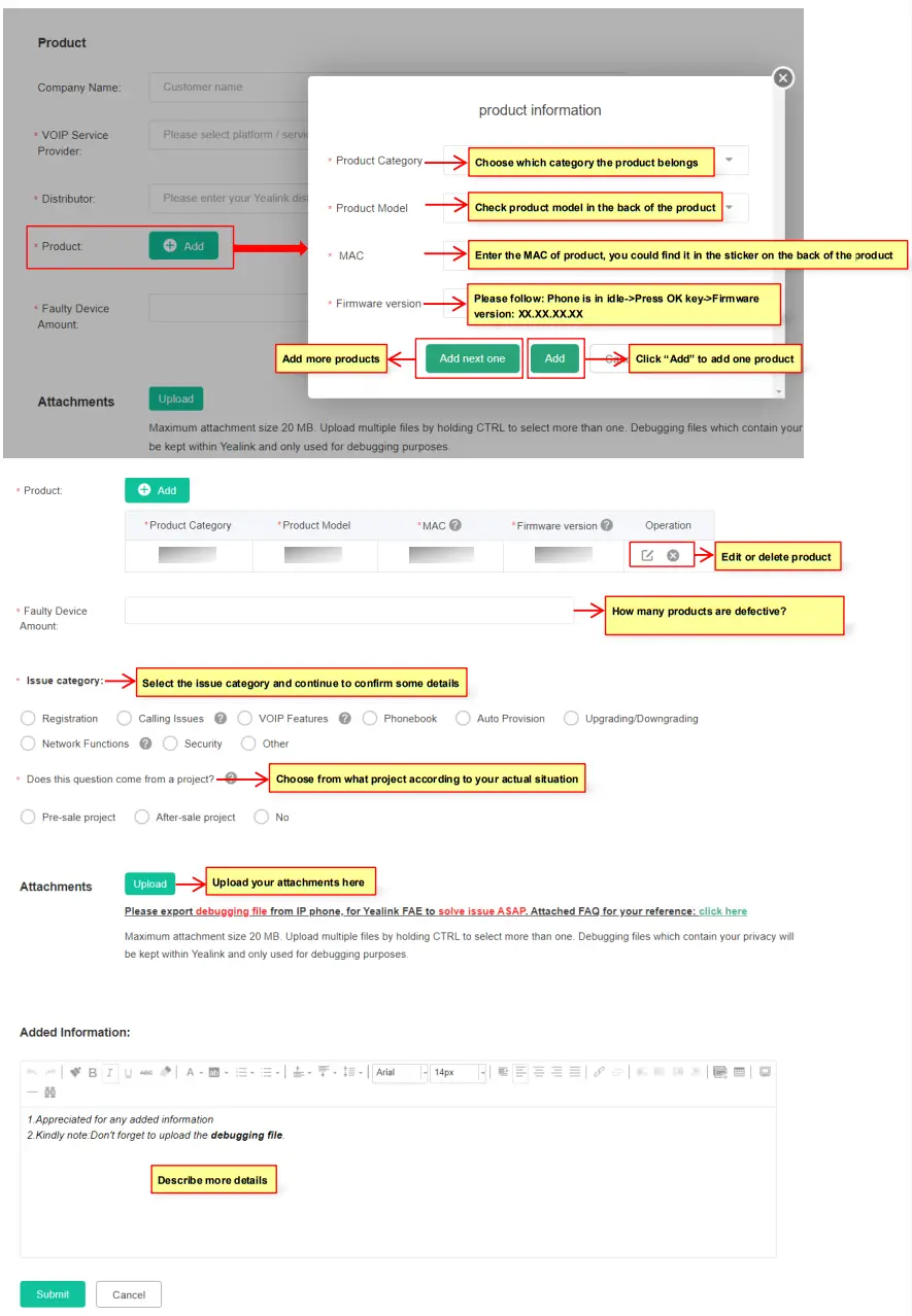 Yealink 300628 Ticket Releases the launch - Figure 13