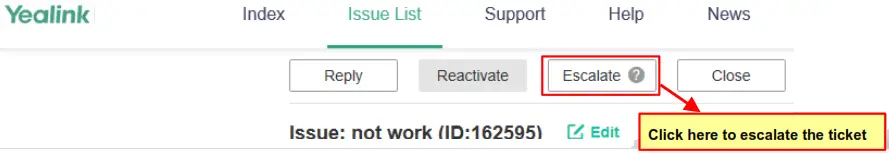 Yealink 300628 Ticket Releases the launch - Figure 23