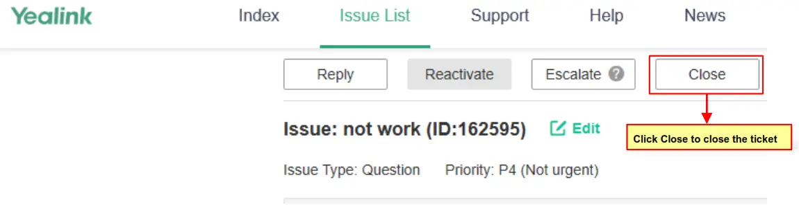 Yealink 300628 Ticket Releases the launch - Figure 24