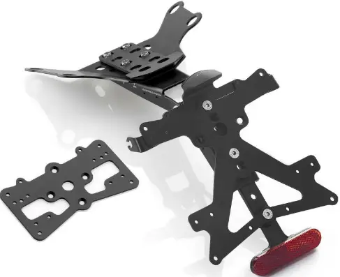 rizoma PT517 Fox Plate Holder Kit Ducati Monster-FIG1