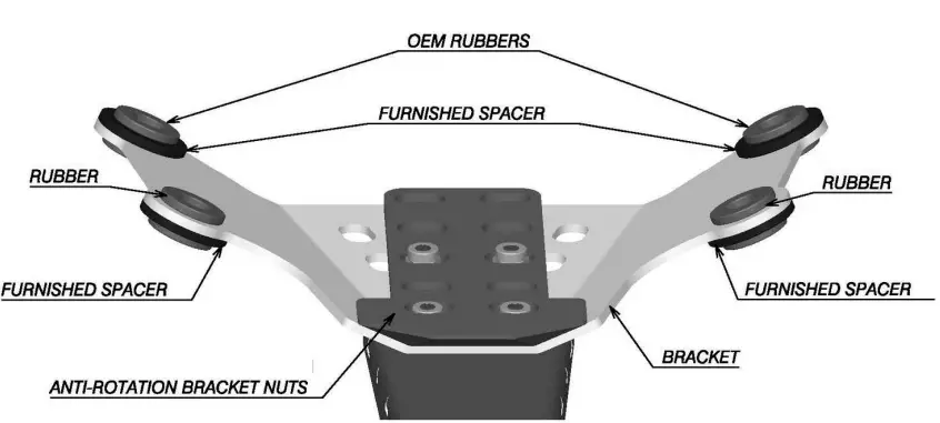 rizoma PT517 Fox Plate Holder Kit Ducati Monster-FIG15