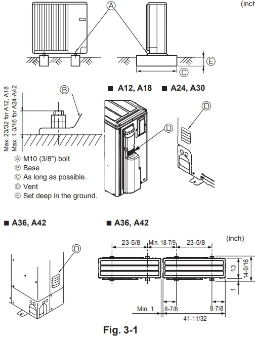 MITSUBISHI ELECTRIC PUZ-A·NHA7-KA7 Wall Mounted Heat Pump Air Conditioners-fig5