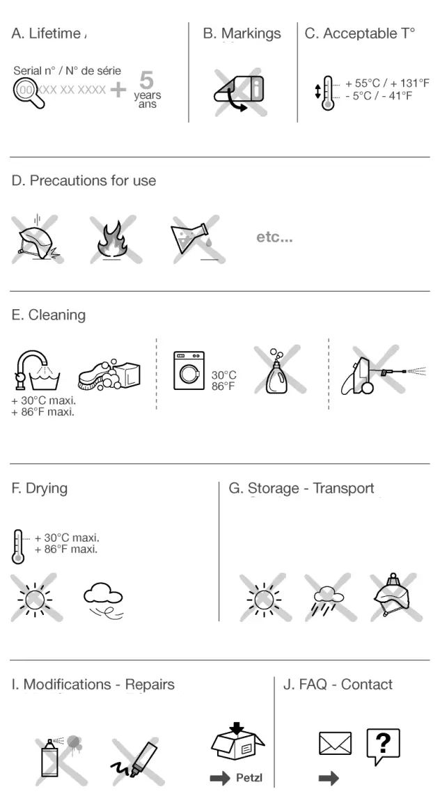 PETZL VIZEN-2 A014AA00 Face Shield Arc Flash - Figure 4