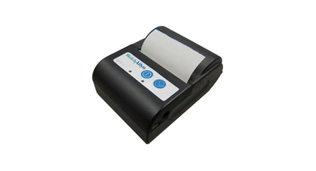 Welch Allyn 39511-4 Mpt-ii Mobile Thermal Mini Printer Instructions