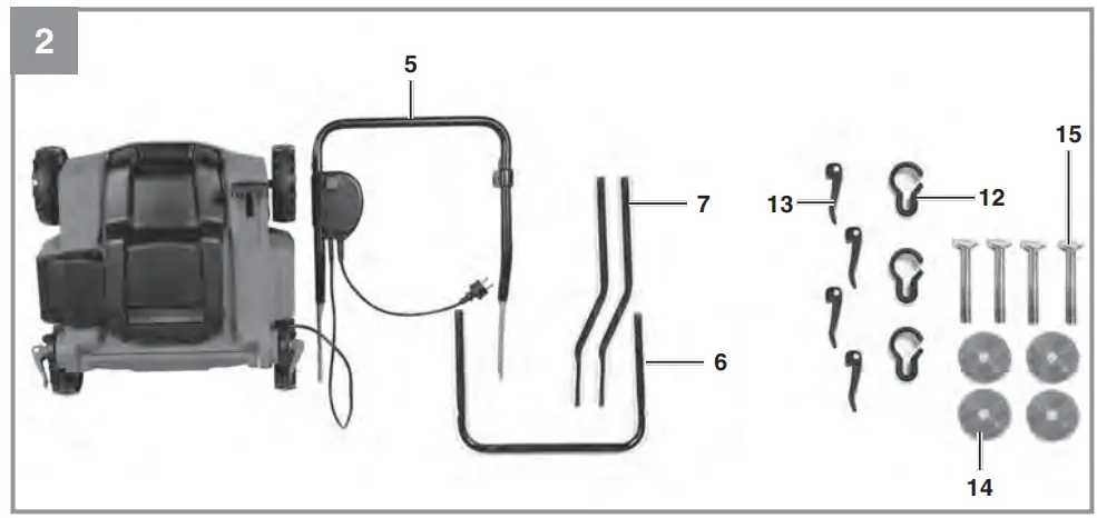 Einhell-GE-SA-1435-1-Electric-Scarifier-and-Lawn-Aerator-fig-2