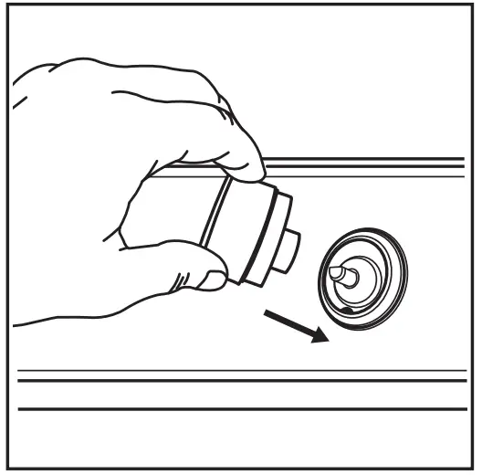 Electrolux KGS9536X 85cm Gas Hob - Reassemble the gasket