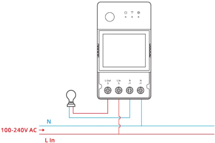 Wiring instruction Remove protective cover