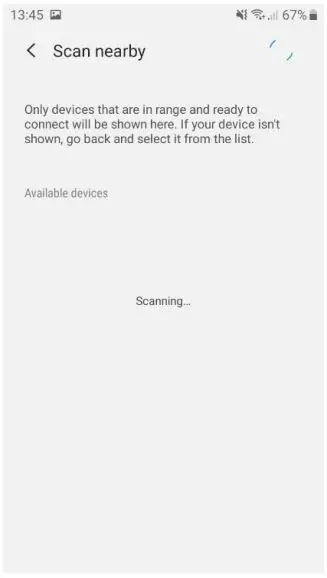 EcoDim ST64 Zigbee LED Filament Edison Samsung Smartthings HUB Instructions - The Samsung Smartthings app will now search for nearby devices