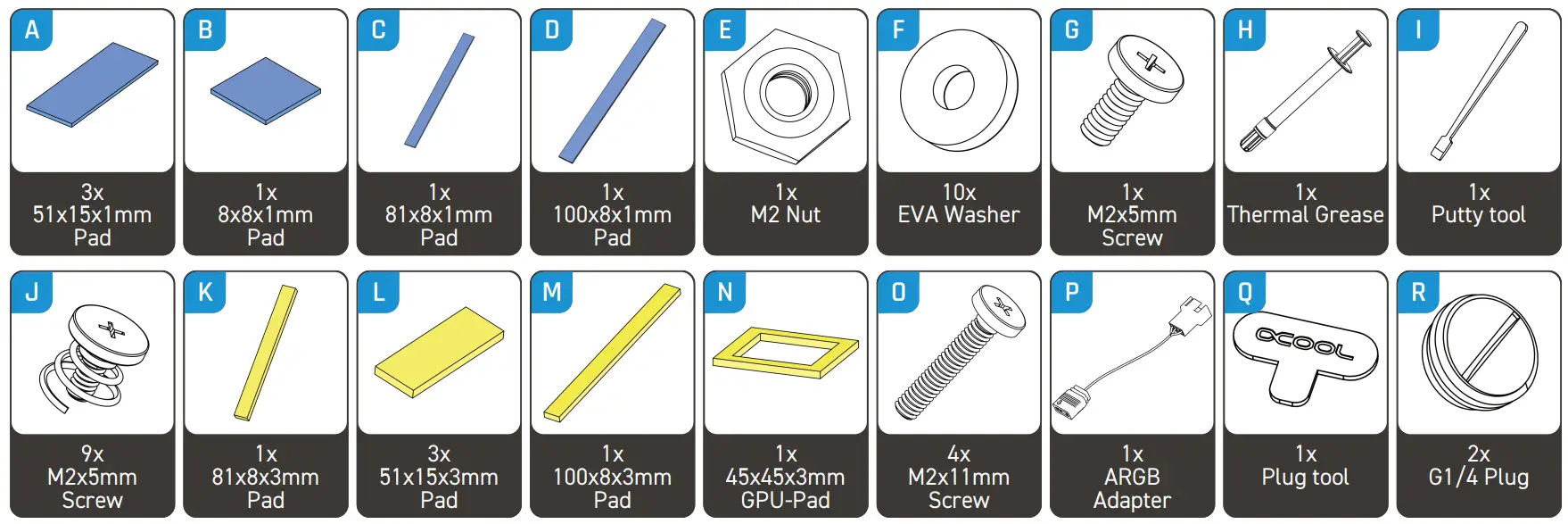 ALPHACOOL 7900XTX Eisblock Aurora Acryl Reference - fig 1