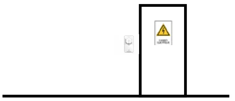 Cabling Digital Input 2 via the terminal block