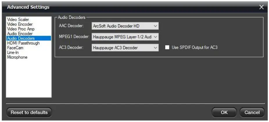 Hauppauge Capture Application - Hauppauge Capture
