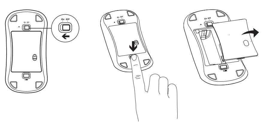 rapoo T6 Wireless Touch Optical Mouse-