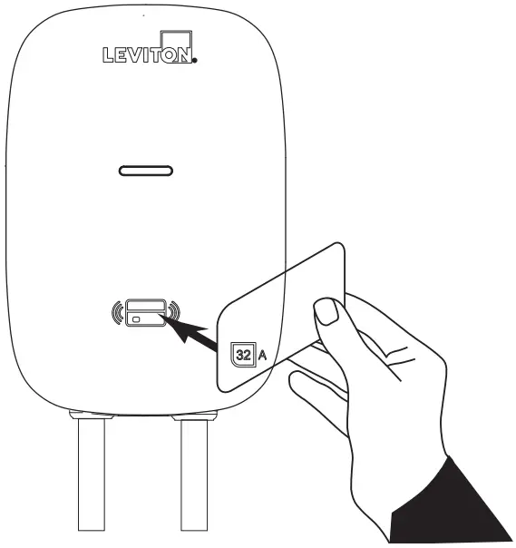LEVITON EV320 evr green Electric Vehicle Charging Station - Enable charging