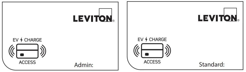 LEVITON EV320 evr green Electric Vehicle Charging Station - Identify Your Card