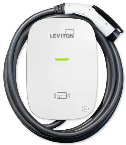 LEVITON EV320 evr green Electric Vehicle Charging Station