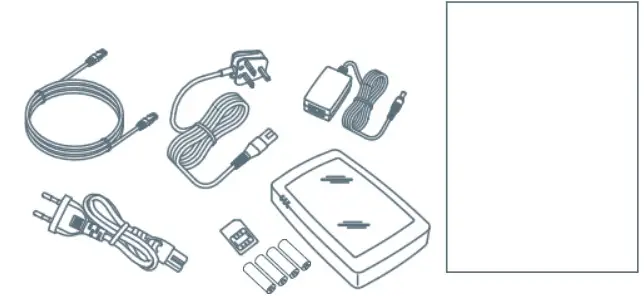 Honeywell Home HS9HUBGPRS Wireless Alarm - Contents