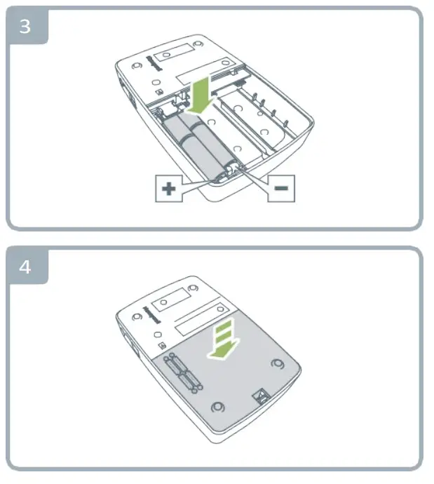 Honeywell Home HS9HUBGPRS Wireless Alarm -Re p la cin g Ba t te r y 2