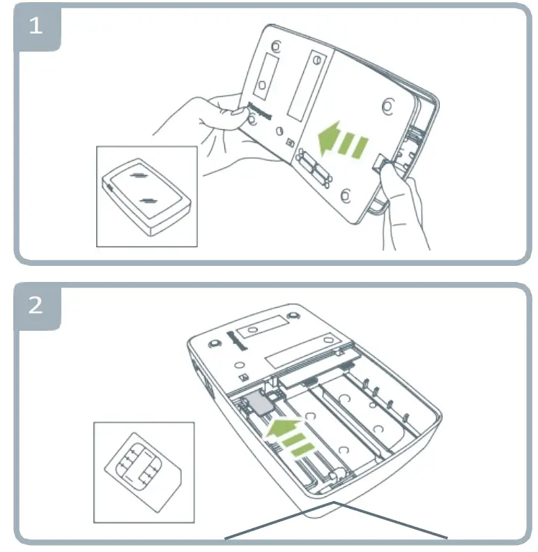 Honeywell Home HS9HUBGPRS Wireless Alarm - Set Up