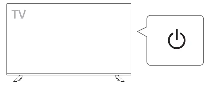 PHEANOO D5 Soundbar with Subwoofer - Turning on the TV