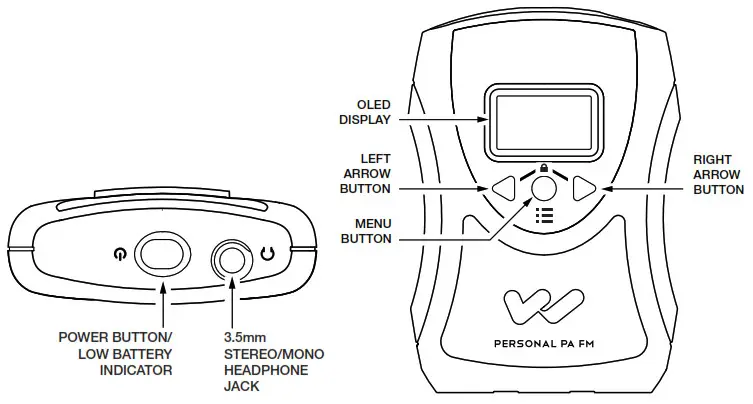 WILLIAMS SOUND Personal PA Tour-R38